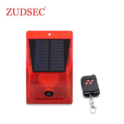 China Wireless Anti Theft Siren Outdoor Solar Home Alarm With Infrared Motion Sensor ZDAS-S5 for sale