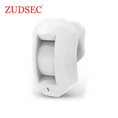 China Anti-theft Wireless Curtain PIR Motion Detector with 315MHz/433MHz Frequency for sale