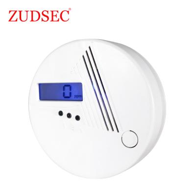 China Independently 9V Co Alarm Auto Electrochemical Battery Operated Carbon Monoxide Detector For Home Security for sale