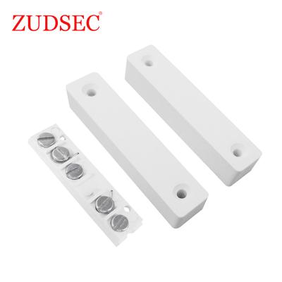 China Detecting Door Gap By Opening Door Reed Switch Exterior Mounted Magnetic Contact For Home Security System for sale