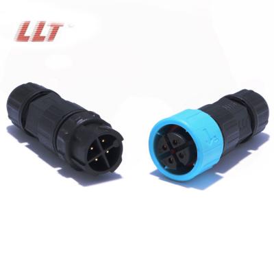 China Quick Lock LLT Electrical Wire Terminals 4 Led Strip Plastic Waterproof Connector Snap For Wholesales for sale