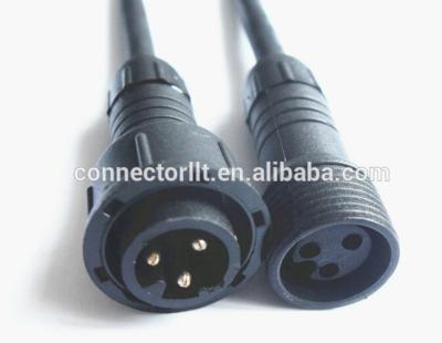 China Injection Molding With Wire 3 Pin IP67 Outdoor Cable Splice Waterproof Wire Connector for sale