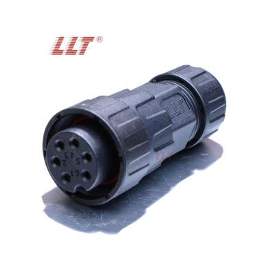 China Waterproof Wire LLT 5pin 6pin 7pin 8pin 20A Connector for sale