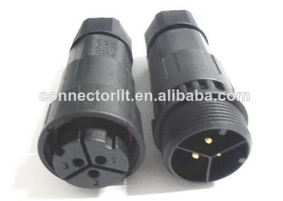 China Screw 35A LLT 3 Poles M29 Screw Terminal Connector Solderless Waterproof Power Connector for sale