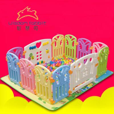 China Latest China Plastic Supplier Pipeline Designs New Children Plastic Portable Fence for sale