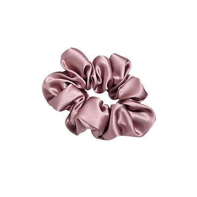 China 19mm luxury elastic hair band tying 100% silk mulbery hair scrunchies amazon success mulbery silk custom logo 3.5cm for sale