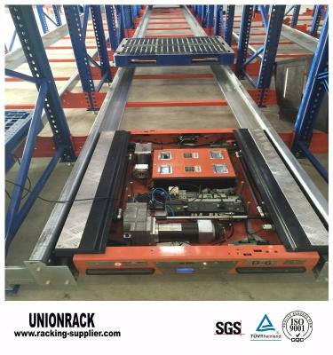 Cina Q235 Rack pallet da navetta in acciaio 2000 kg Radiocontroller in vendita