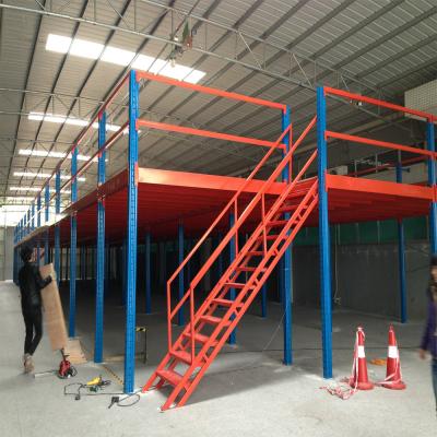 China ISO-goedgekeurd palletrek-mezzanine opslagsysteem 800 kg Te koop