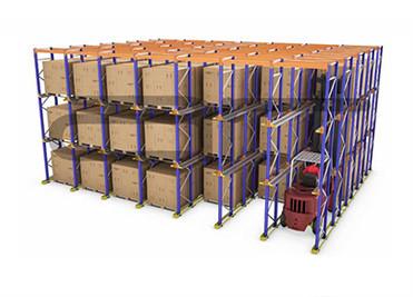 China Cold Rolled Steel Rack Shuttle Storage Rack Pallet Runner for sale