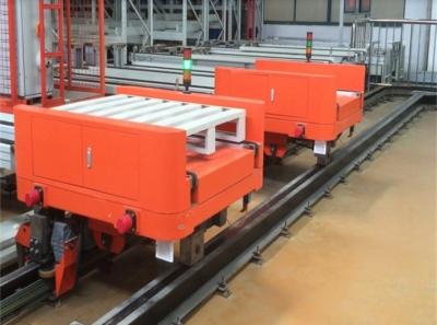 China Warehouse Automated Storage Material Handling Guided Vehicle RGV Automated Guided Vehicle Logistics Robot RGV Robot zu verkaufen