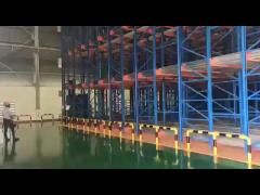 Mutilayer Steel Shuttle Pallet Racking System 1500KG Customized