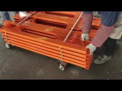 Steel Warehouse Pallet Racks 200kg-4500kg Loading Capacity with Power Coating