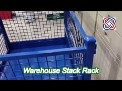 Galvanized Warehouse Stack Rack Pallet Stillage Cage