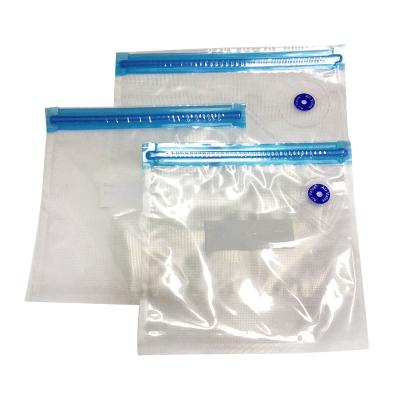 China PE Meat Freezer Vacuum Tight Bags , Laminated Reusable Vacuum Storage Bags for sale