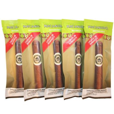 China ROHS Blunt Wrap Cigar Humidor Bag Packs Mylar Foil Lined for sale