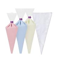 China Tamanho de condução por meio de canos plástico do saco 32*18cm da pastelaria descartável segura para o bolo à venda