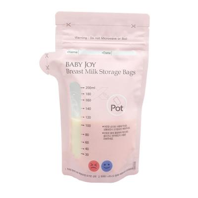 China Reusable Double k Baby Thermo Breastmilk Storage Packaging Bags for sale