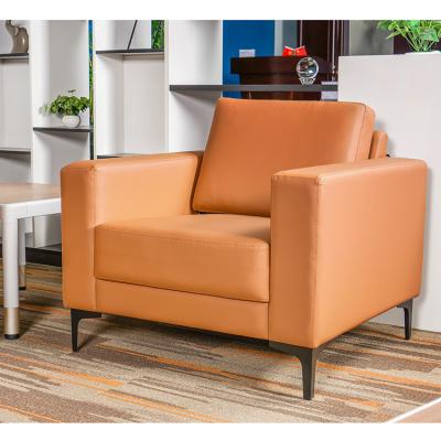 China Modular Seating Booth Offices Furniture Visitor Waiting Modular Partition Private Working Space Couch Design PU Leather Office Sofa for sale