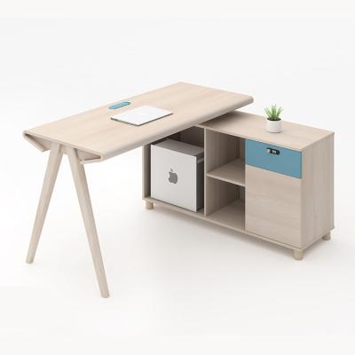 China Modular Offices Manager Table Nordic Style Furniture Cabinet Set Laptop Computer Tables Office Desks for sale