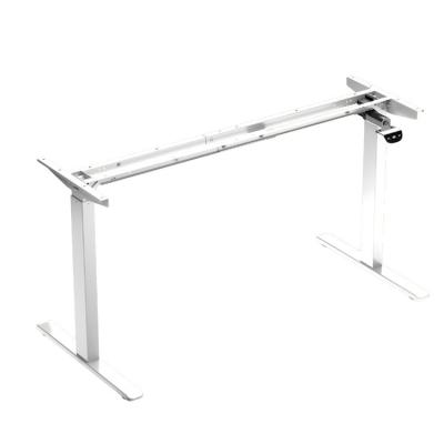 China Adjustable (height) Office SOHO Smart Lifting Motorized Desks Height Adjustable Table Gaming Design Desk Frame for sale