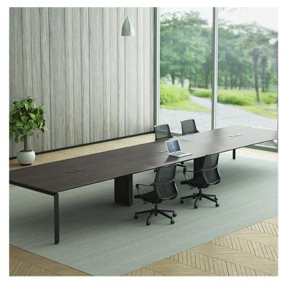 China Extendable Office Hotel Conference Room Meetings Desks Long Curved Design 20 Seat Table Meeting Table for sale