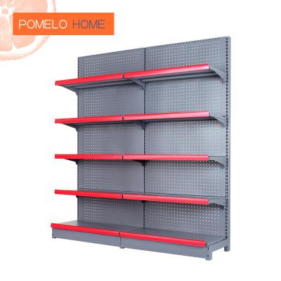 China Pomelohome Double Sided Display Used Customized Supermarket Shelf for sale