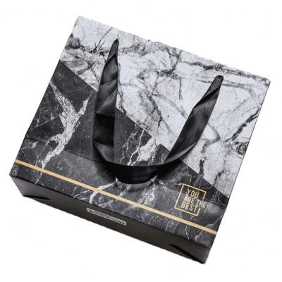 China PomeloHome Business Art Paper Handled Wholesale Waterproof Recycled Shopping Bag Beautiful for sale