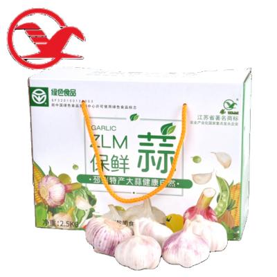 China Fresh pure white garlic red 55cm fresh fresh garlic 50cm Shandong for sale