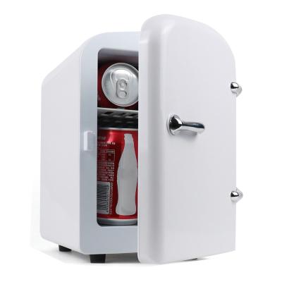 China High Quality OEM Antronic CE/GS/ROHS/LFGB ABS Colors Cold/Hot 4L Portable Travel Mini Fridge for sale