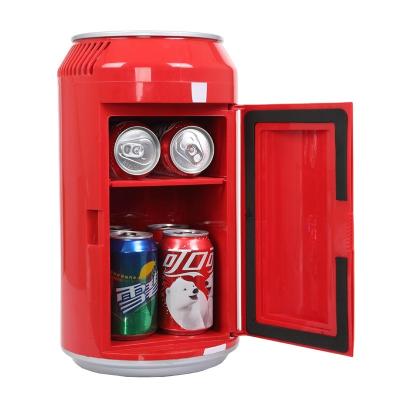 China Hot Selling Portable Cooler Warmer With Shaped Fridge Stinks Top Handle 6L Mini Mini Fridge for sale