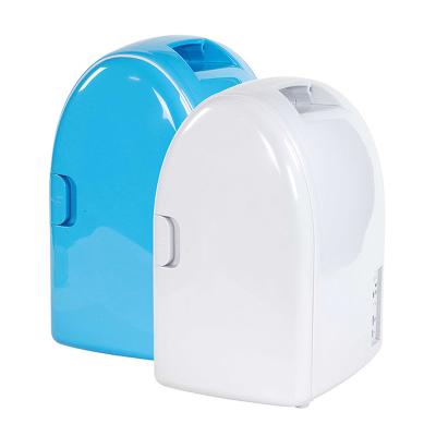 China NEW Antronic 2020 Design Blue Plastic/White Color AC/DC Mini Portable Fridge 6L for sale