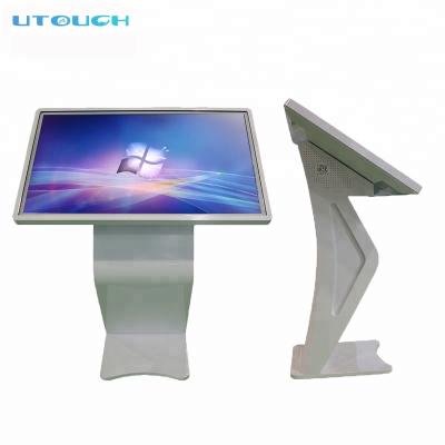 China 22/32/43/50/55 inch hot sale IR information floor all in one multi touch screen digital signage kiosk with K style 22/32/43/50/55/65 inch for sale