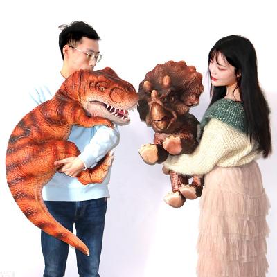 China Other Customized High Quality Realistic Baby Dino Rubber Puppet On Sale for sale