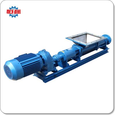 China Biofuel Industry Progressive Screw Cavity Pumps Mono Hopper Screw Axial Shaft Pump for sale