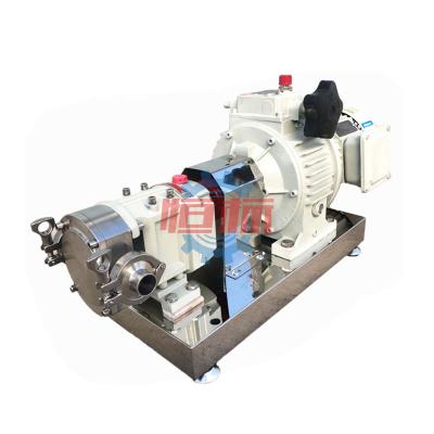 China Food grade biofuel industry stainless steel sanitary meat/molasses condiment rotor lobe pump/sauce/honey/syrup for sale