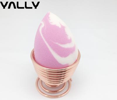 China Soft and bouncing marble Beauty Blending Sponges makeup puff in 2 color mixing for Makeup for sale