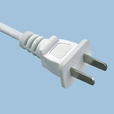 China Home Application PBB-6 Power Cord 6A 250V DC 2 Core Plug In China Electric Wire For Home Application for sale