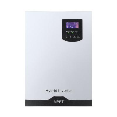 China Hot Selling Home Solar Power System 5kw 5000W 48VDC 230VAC MPPT Hybrid Off Grid High Frequency Solar Inverters for sale