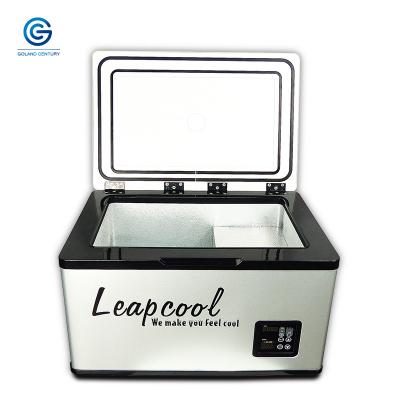 China 32L COMPRESSOR Vacation Fridge DC12v 24v Portable Outdoor Solar Cold Drinks Fridge for Home and Outdoor for sale