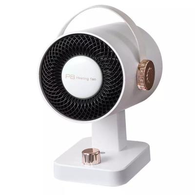 China Emperature Display Mini PTC P8 Hot Ceramic Fan Desk Heater Heater Can Be Customized Heater for sale