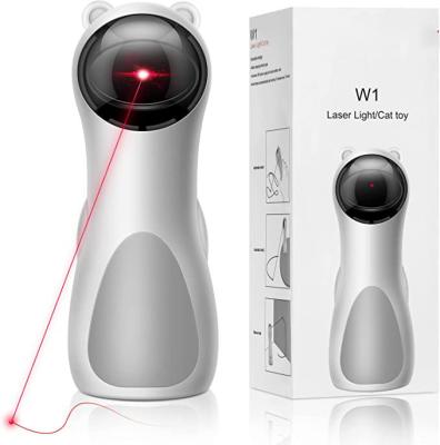 China Viable Cat Laser Toy Pet Laser Interactive Indicator For Cats Automatic Rotating Hook Training Cat Toy for sale