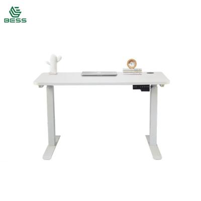 China (Height)Adjustable Simple Solid Wood Computer Desk Computer Desk For All Ages Customizable Single Motor Stable Office Lift Desk Furniture for sale