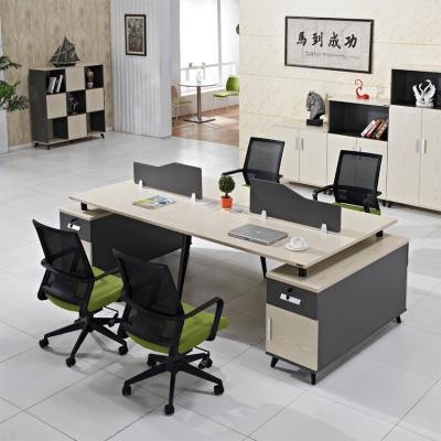 China 2022 Hot Selling Modern Appearance Office 4 Person Office Staff Office Modern European Style Office Low Price And General Use for sale