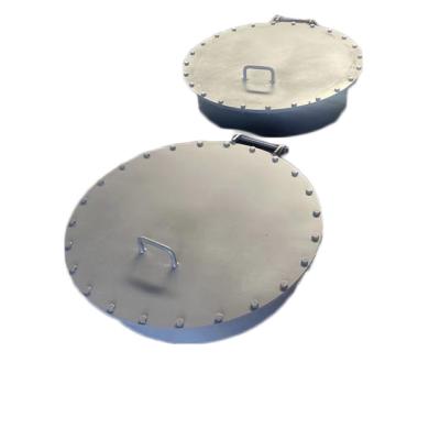 China Industry / Architecture Factory Price High Standard Cast Aluminum Concrete Cover Eco - Friendly Manhole for sale