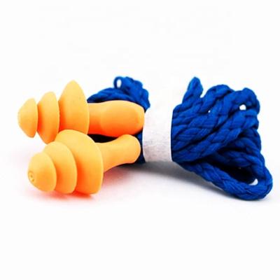 China Safety\soft material safety silicone earplugs wholesale soft\comfortable silicon earplugs for sale