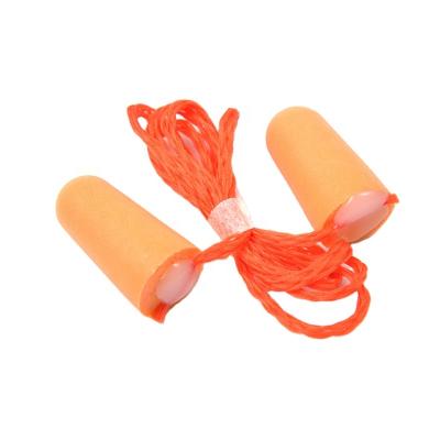 China Safety\Soft Tied Ear\Comfortable Noise Reduction Sleep Bath Travel Work 1110 Foam Earplugs Plug Noise Canceling Earmuffs for sale