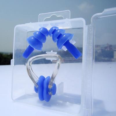 China Swimming Safety Nose Clip\Soft Hot\Comfortable New Design With Silicone Ear Plugs for sale