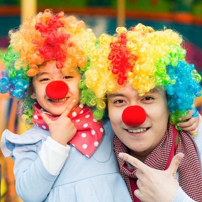 China event & Party Supplies Holiday Cosplay Clown Party Foam Sponge Foam Clown Red Nose Fake Nose For Halloween Masquerade Ball for sale