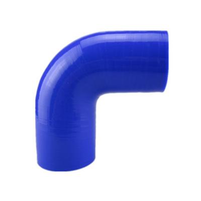 China Auto High Flexible ID 38mm 1 1/2 Inch Elbow 90 Degree Silicone Rubber Hose for sale