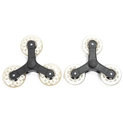 China PIVOT Swivel Stair Climbing 6 Wheel Furniture Caster Wheel For Grocery Cart for sale